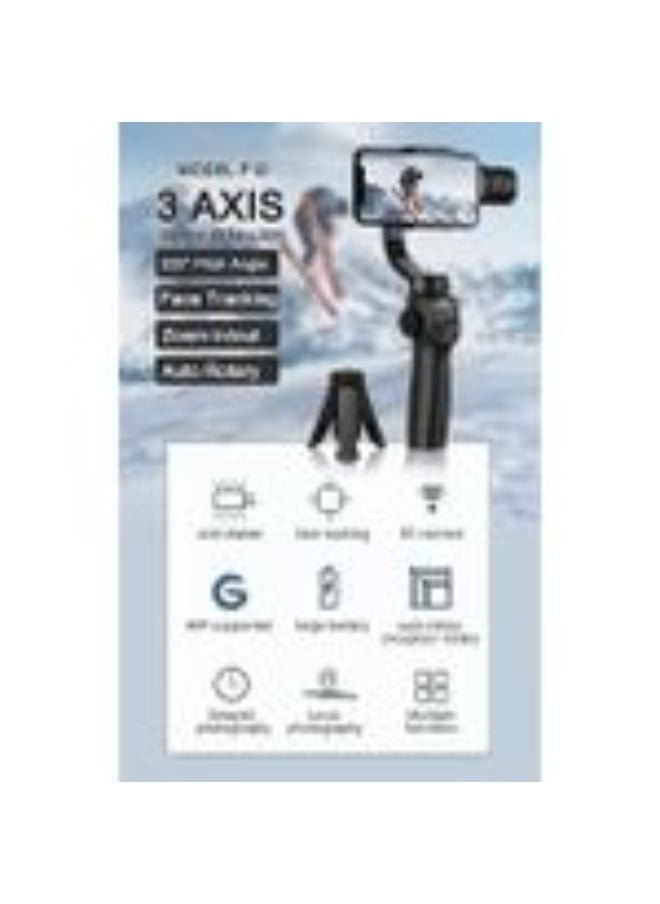Generic Smartphone Gimbal Stabilizer, F10 Handheld 3-Axis Phone Stabilizer Foldable Gimbal With  - Image 2