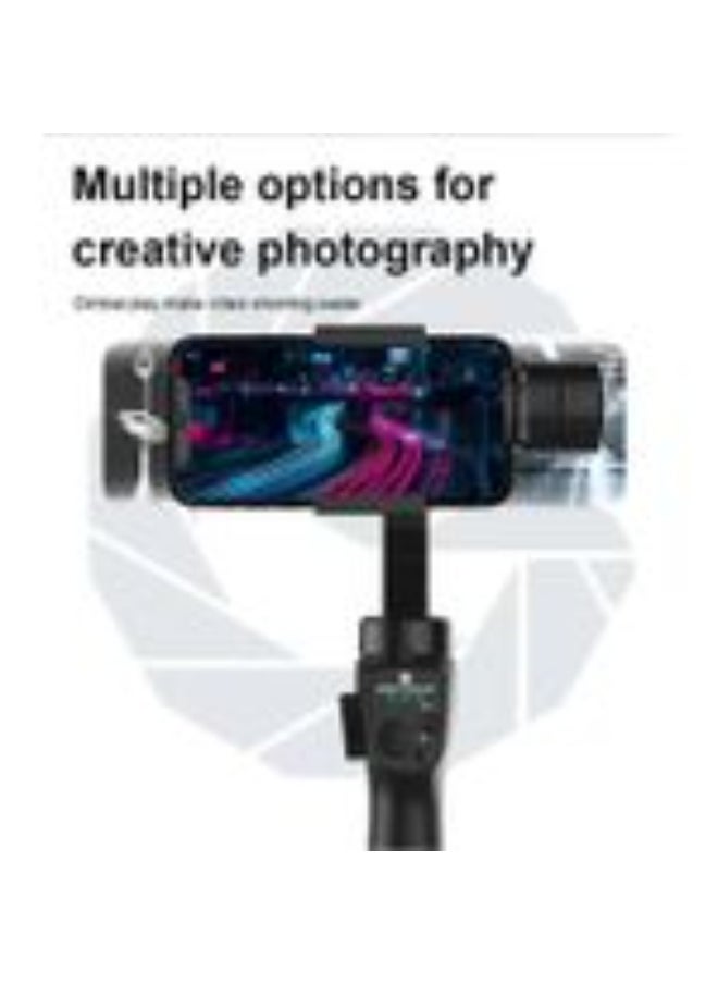 Generic Smartphone Gimbal Stabilizer, F10 Handheld 3-Axis Phone Stabilizer Foldable Gimbal With  - Image 4