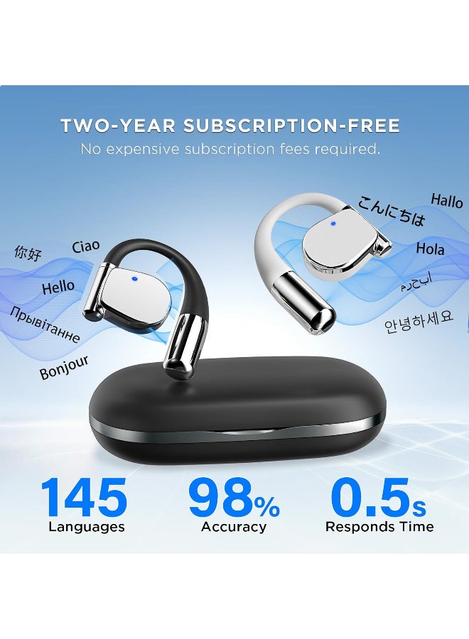 Real-Time AI Translator Earbuds – 145 Languages | Bluetooth 5.4 | 50H Battery | IP68 Waterproof - Image 3