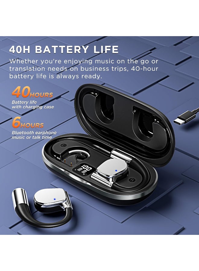 Real-Time AI Translator Earbuds – 145 Languages | Bluetooth 5.4 | 50H Battery | IP68 Waterproof - Image 5