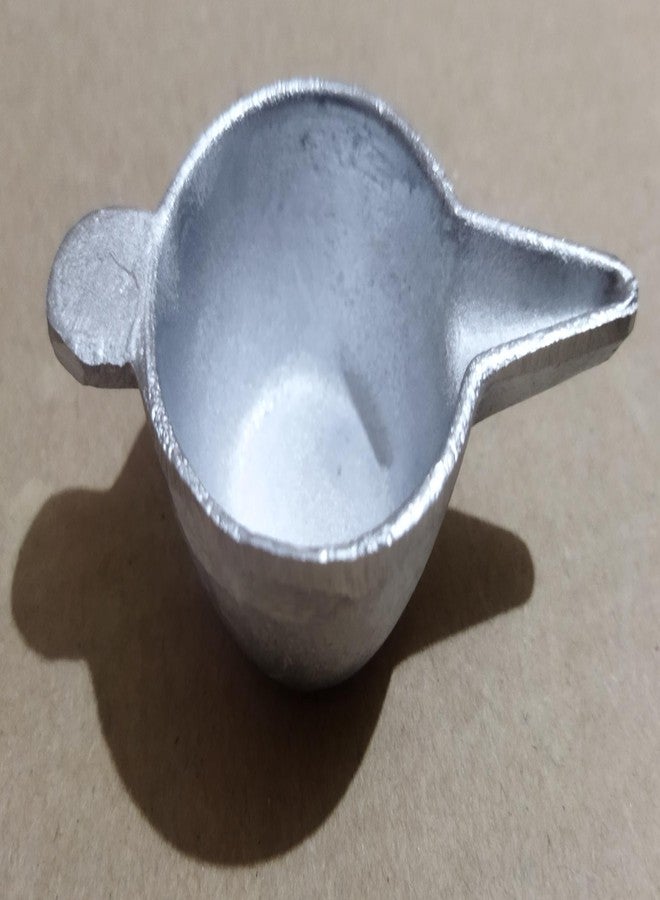 PGD Deluxe Aluminum Paladai | Baby Feeding Spoon Bondla | Paladai | Baby Feeder Spoon Cup (Pack of 1) | Medicine Syrups Milk Feeding - Image 3