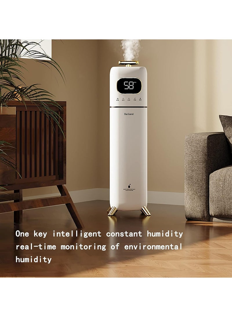 DOMA Humidifier, 8L, Ultrasonic Cool Mist, Temporary, Special UV Light Bacteria Air Purifier, Top Filled, Suitable for Kids, Adults, Yoga, Sleep, Office, Home  - Image 2