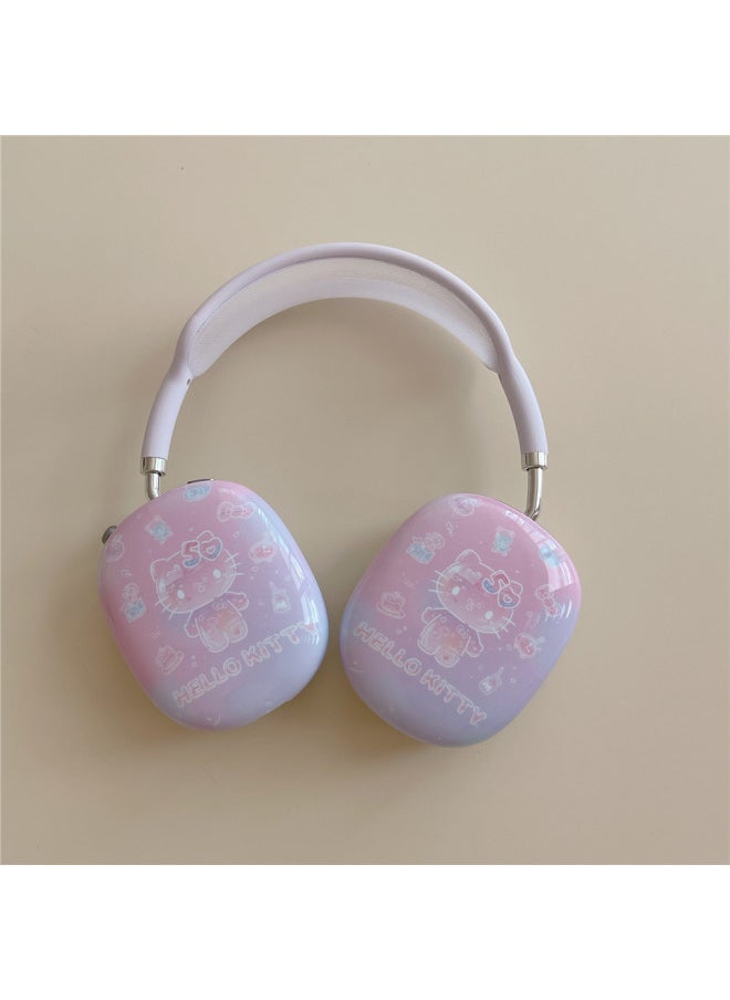 Generic - Niche Cartoon Watermelon Filin Earphone Cover For Apple Airpods MAX Full Coverage Drop-resistant MAX Earphone Case-Color:Katie Kitten (minimum Order Of 5 Pieces)-Applicable Models:airpods MAX - Image 1