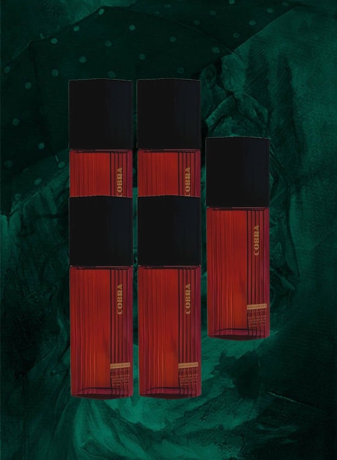 UNIVERSAL 5 Pieces Cobra Original Perfume 100ml EDT - Image 1