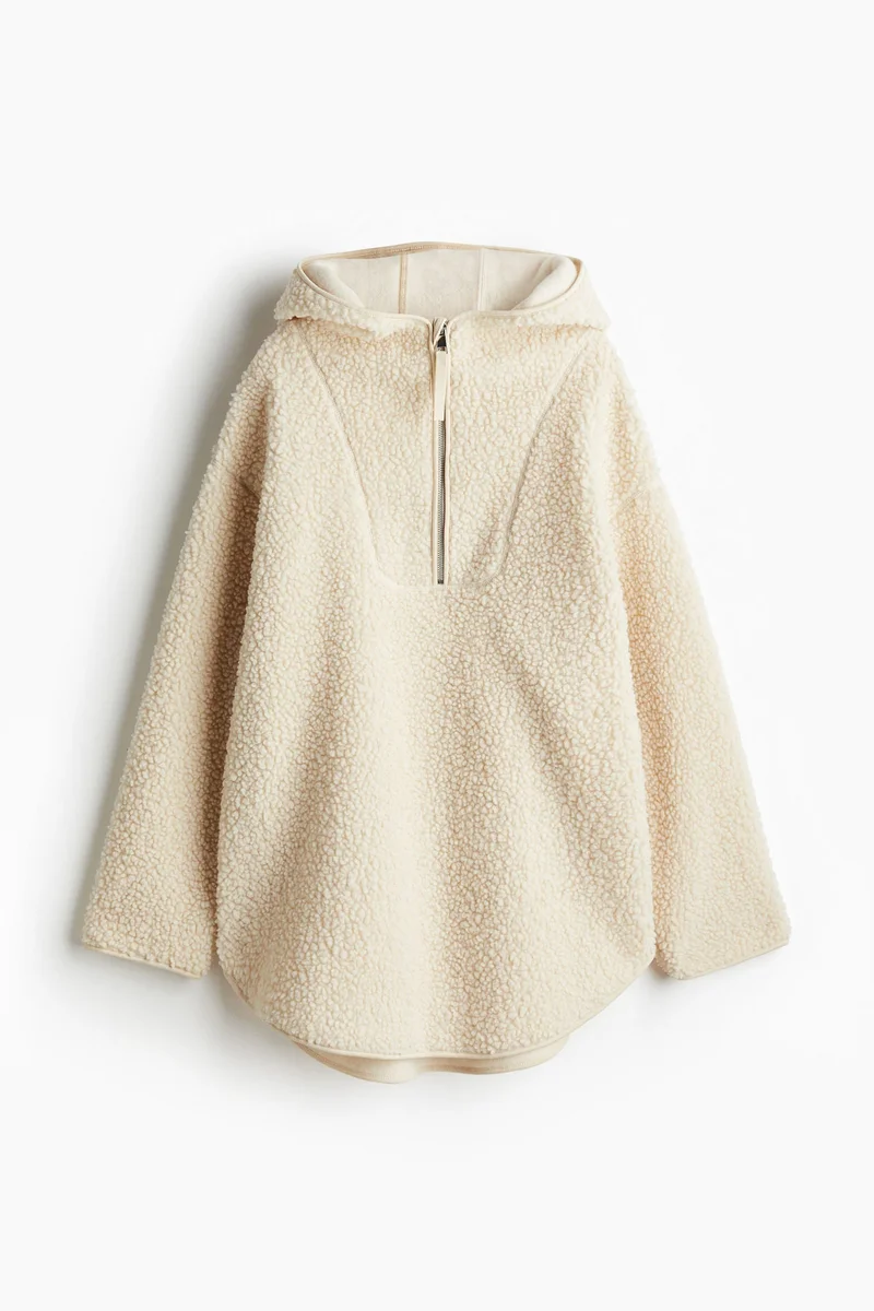 اتش اند ام Oversized Fleece Hoodie