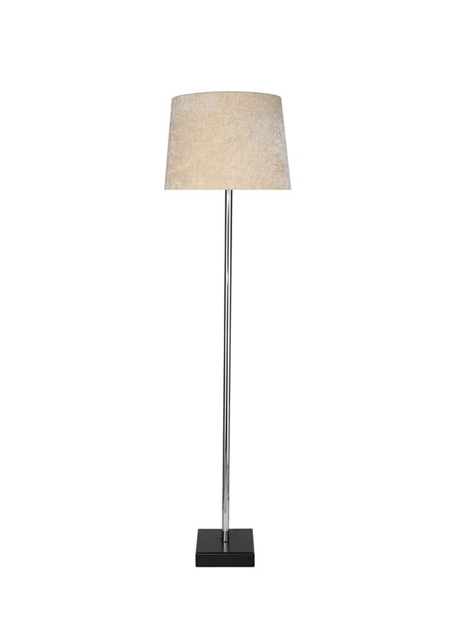 El Rawda Lighting Modern Floor Lamp - Metal - | Hoka Floor Lamp | Color: Beige | Size: 153x20 cm  - Image 1