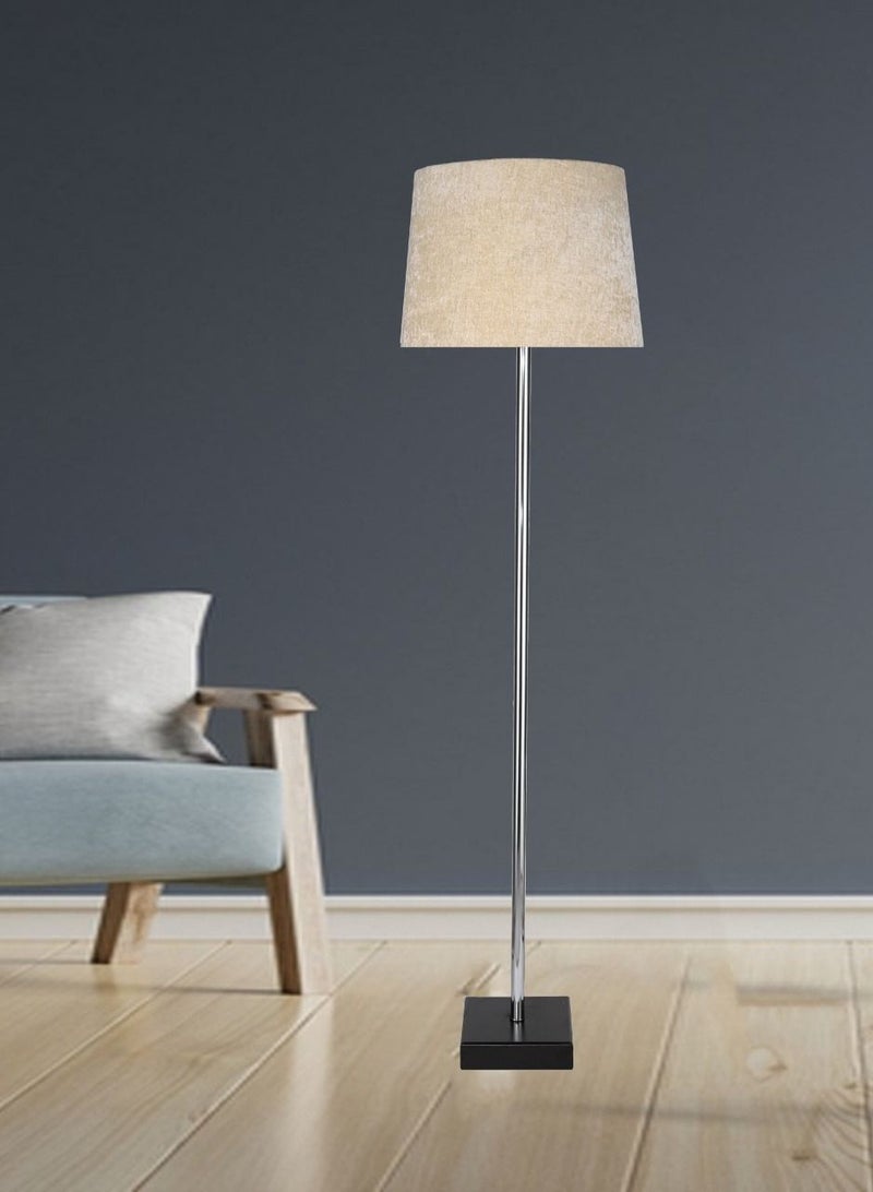 El Rawda Lighting Modern Floor Lamp - Metal - | Hoka Floor Lamp | Color: Beige | Size: 153x20 cm  - Image 2