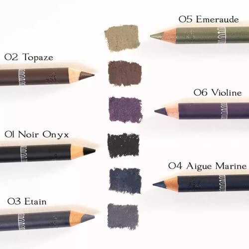 T. LeClerc T LeClerc Eyeliner Pencil Long Lasting Precision Sharp Tip Eye Pencil for Water Line Lash Line Use as Highlighter Concelear Under Eye Smudge Proof Smokey Eye Makeup Easy to Color Violine - Image 3