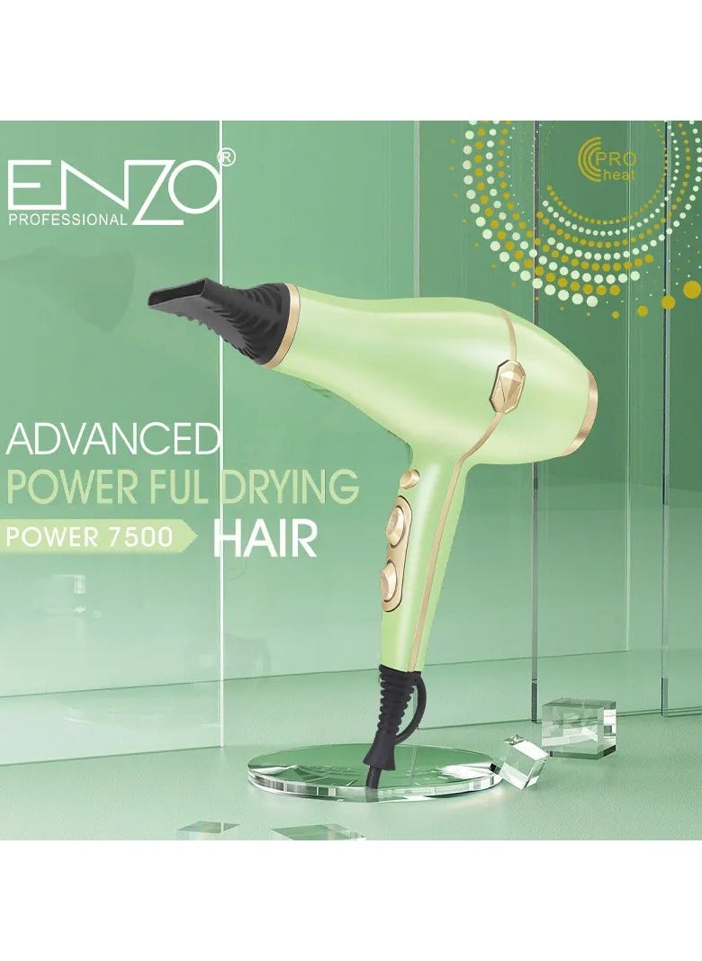 ENZO Professional - ENZO EN-6006 Hair Treatment Dryer Styling Products Professional Hair Dryer Machine Blow Dryer Hair Styling Tools Barber Supplies - Image 1