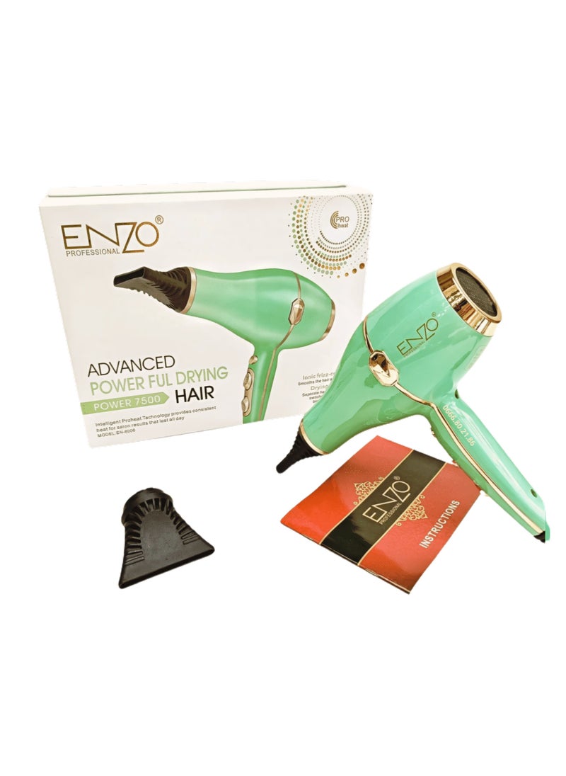 ENZO Professional - ENZO EN-6006 Hair Treatment Dryer Styling Products Professional Hair Dryer Machine Blow Dryer Hair Styling Tools Barber Supplies - Image 1