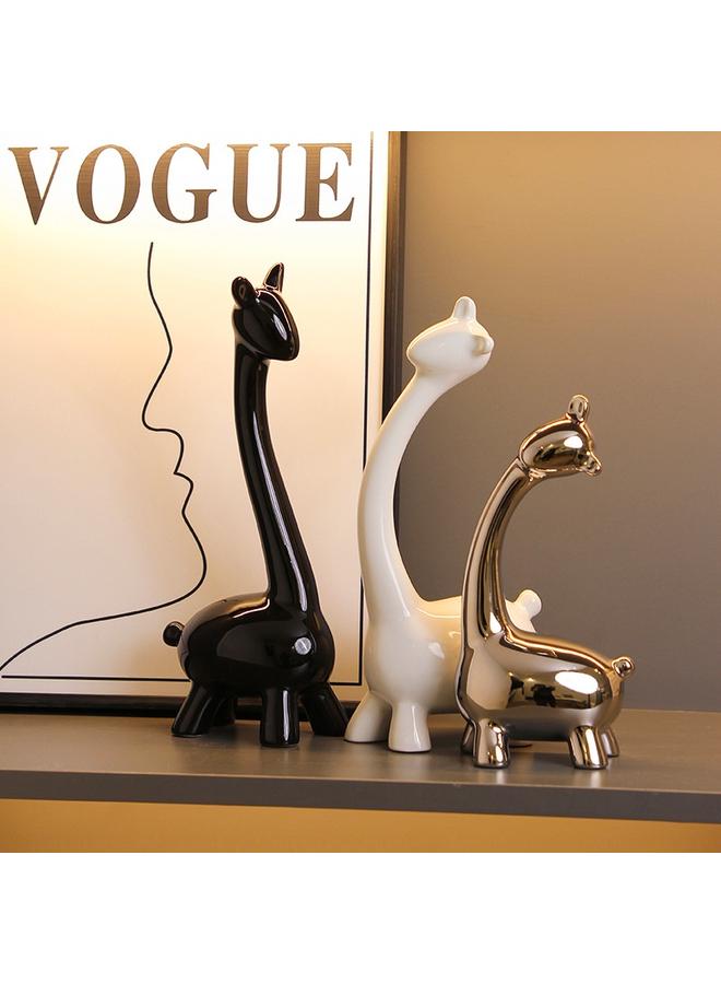 Bluejw Beihanmei Ceramic Simple Animal Decoration Living Room TV Cabinet Entrance Wine Cabinet Home Decorations Strictly Selected Decoration - Image 2