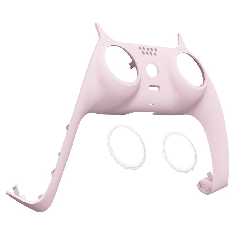 eXtremeRate Cherry Blossoms Pink Decorative Trim Shell Compatible with p s 5 Controller, DIY Replacement Clip Shell, Custom Plates Cover Compatible with p s 5 Controller with Accent Rings - Image 5