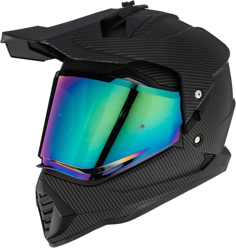 ILM Colorful Outside Visor for Dual Sport Helmet Model WS902 - Image 2