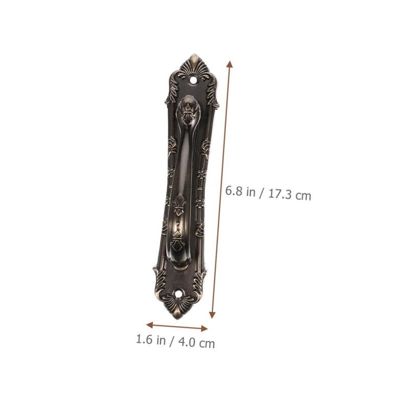 Vintage Alloy Cabinet Handles Antique Style Door Pulls 138mm Red Bronze Finish - Image 3