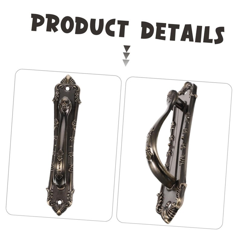 Vintage Alloy Cabinet Handles Antique Style Door Pulls 138mm Red Bronze Finish - Image 4