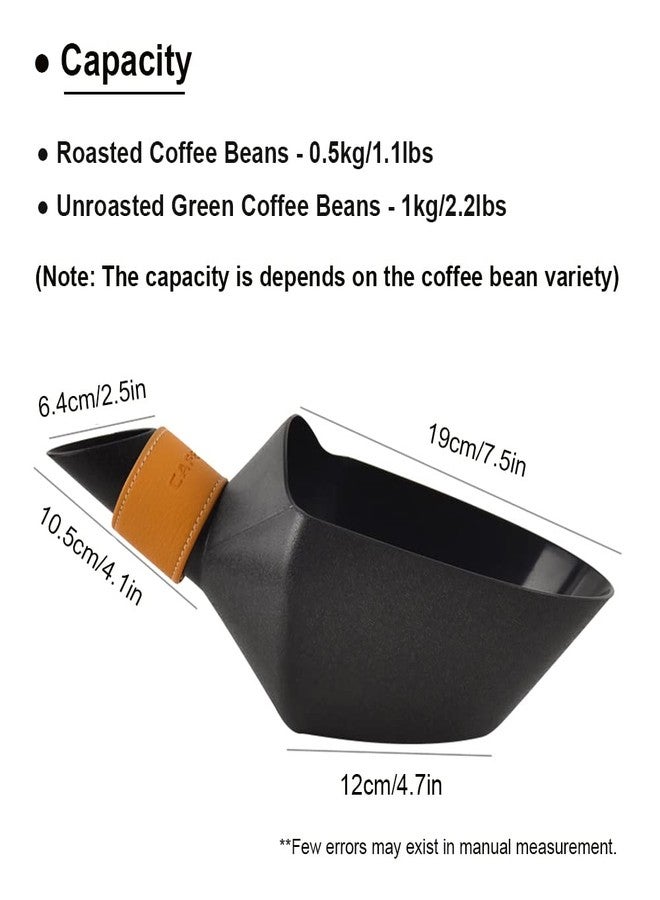 CAFEMASY Coffee Bean Shovel Scoop Coffee Beans Filling Scooper Plastic Coffee Bean Measuring Scoop - Image 2