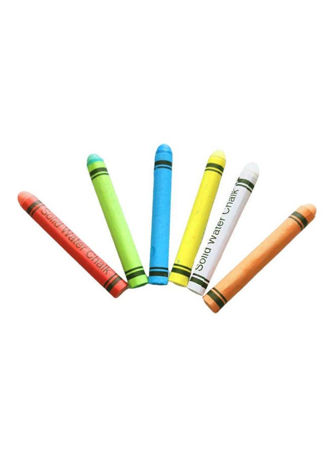 NIBEMINENT 30-Piece Chalk Crayons Set Multicolour - Image 3