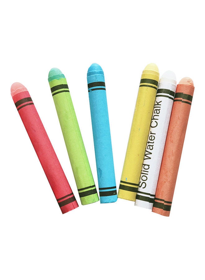 NIBEMINENT 30-Piece Chalk Crayons Set Multicolour - Image 4