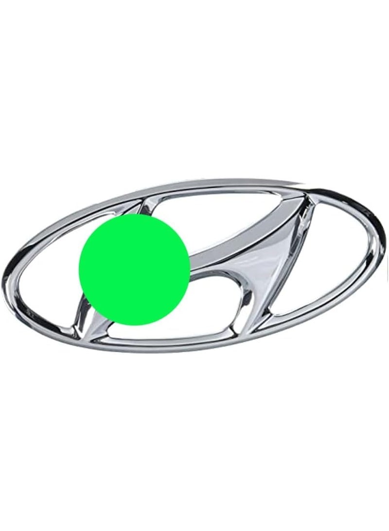 هيونداي ملصق شعار سيارة ثلاثية الأبعاد كبير 19x9.5 سم – شارة بارزة فاخرة – لاصق للسيارات – ترقية خارجية متينة مقاومة للعوامل الجوية للسيارات، الشاحنات، الفانات والدراجات النارية – إكسسوارات سيارات أنيقة - Image 1