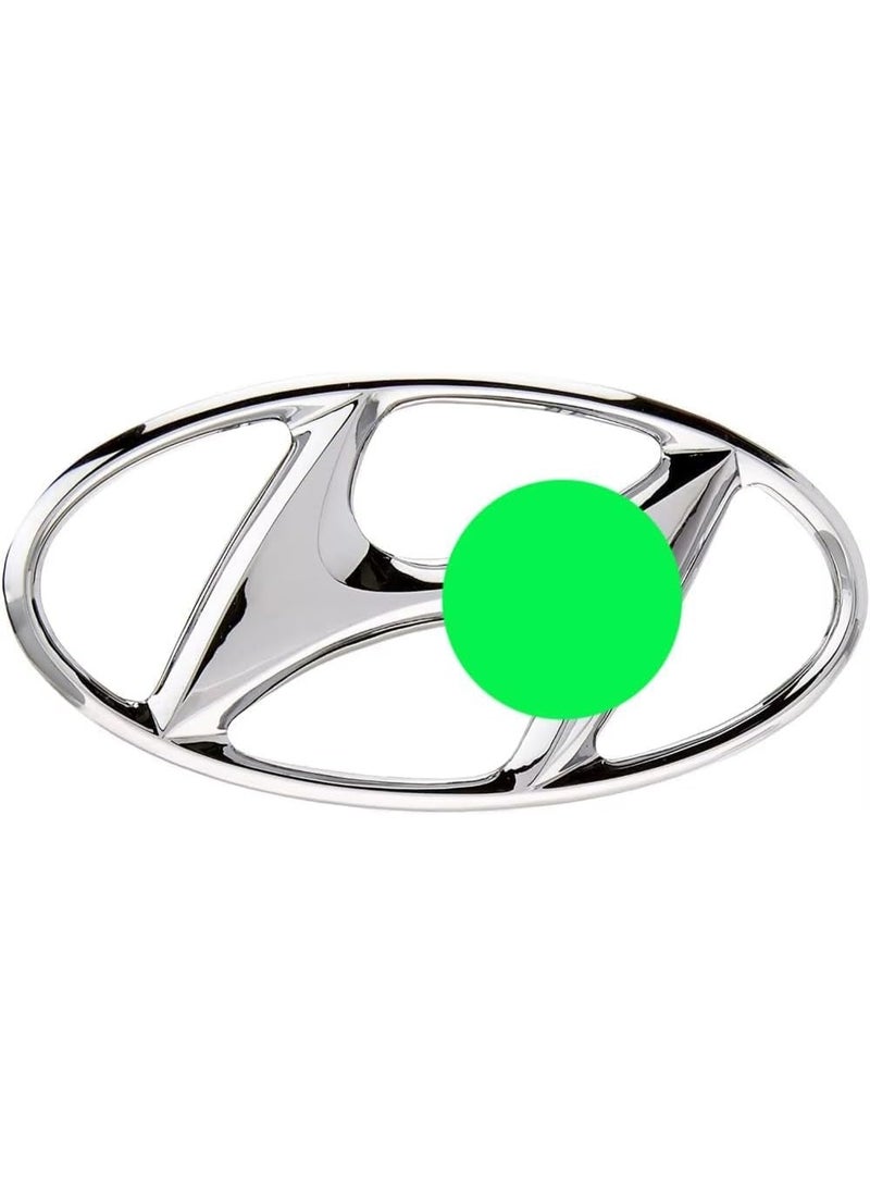 هيونداي ملصق شعار سيارة ثلاثية الأبعاد كبير 19x9.5 سم – شارة بارزة فاخرة – لاصق للسيارات – ترقية خارجية متينة مقاومة للعوامل الجوية للسيارات، الشاحنات، الفانات والدراجات النارية – إكسسوارات سيارات أنيقة - Image 2