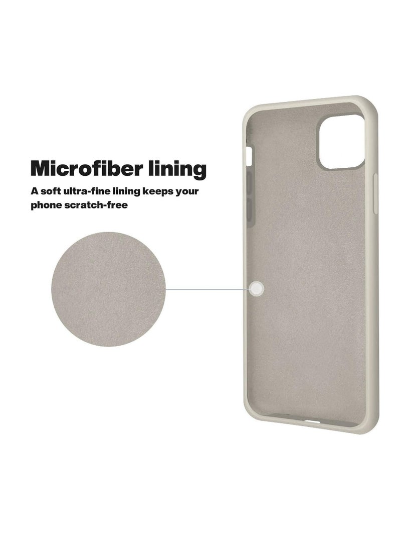 Compatible with iPhone 11 (6.1 Inch) Case, Liquid Silicone Case, Full Body Protective Cover, Shockproof, Slim Phone Case, Anti-Scratch Soft Microfiber Lining - Image 2