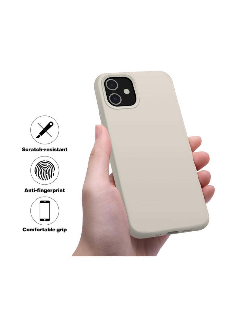 Compatible with iPhone 11 (6.1 Inch) Case, Liquid Silicone Case, Full Body Protective Cover, Shockproof, Slim Phone Case, Anti-Scratch Soft Microfiber Lining - Image 3
