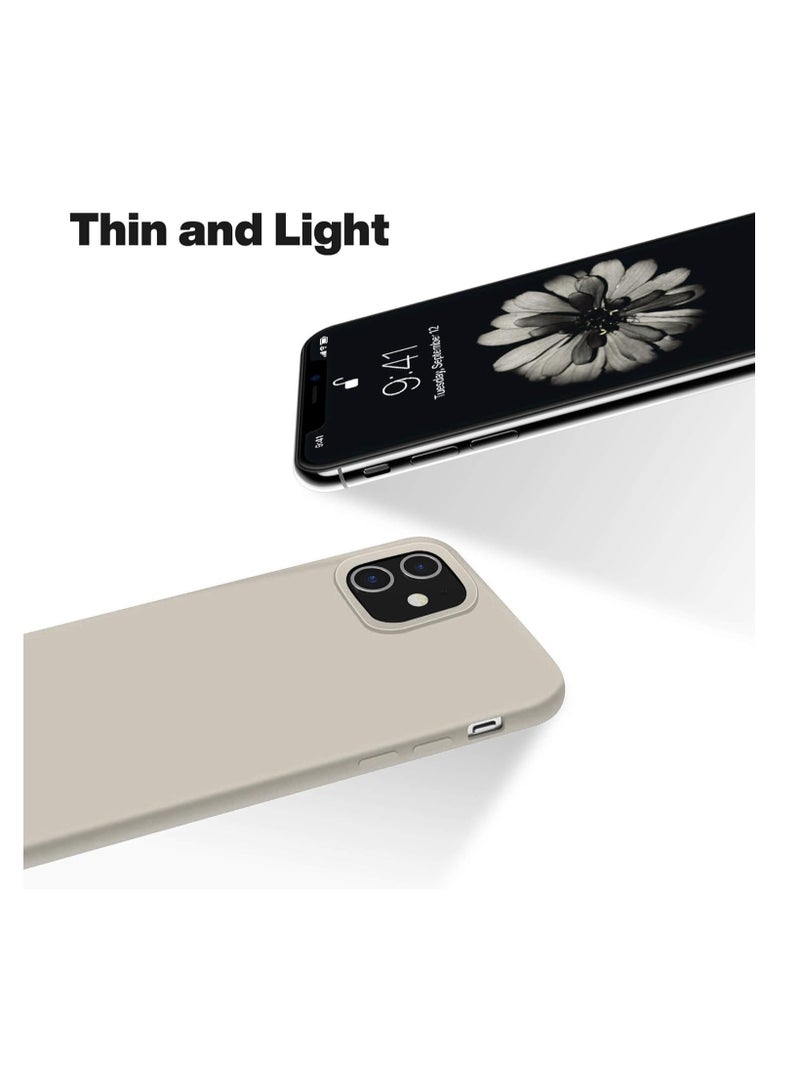 Compatible with iPhone 11 (6.1 Inch) Case, Liquid Silicone Case, Full Body Protective Cover, Shockproof, Slim Phone Case, Anti-Scratch Soft Microfiber Lining - Image 4