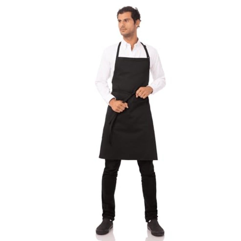 Chef Works Unisex Butcher Apron Black One Size Black One size - Image 5
