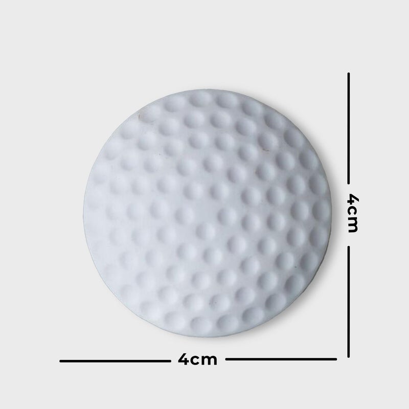 ALP Rubber Wall Protector Knob Cover – Self Adhesive Door Handle Bumper Guard – Protects Walls from Door Handles, Stops, Headboards, Refrigerator Doors (White, Pack of 4) - Image 4