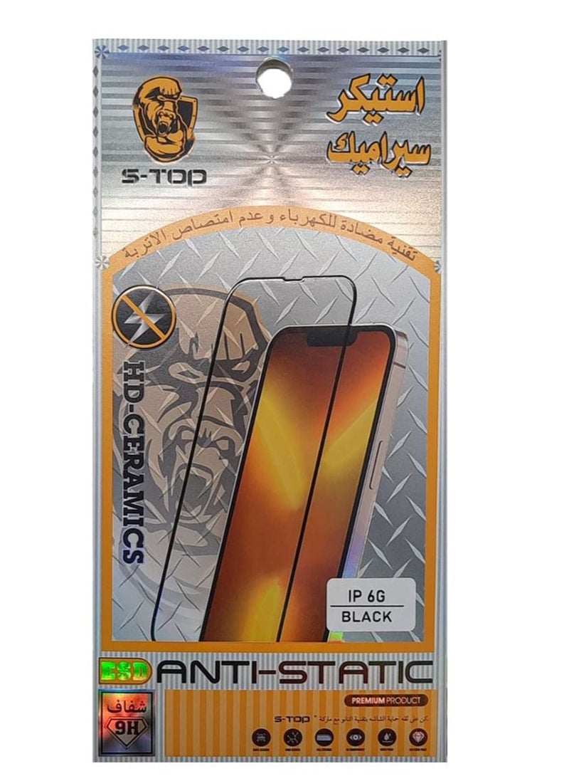 S-TOP Tempered Glass Screen Protector For Apple iPhone 6/6s Clear - Image 2