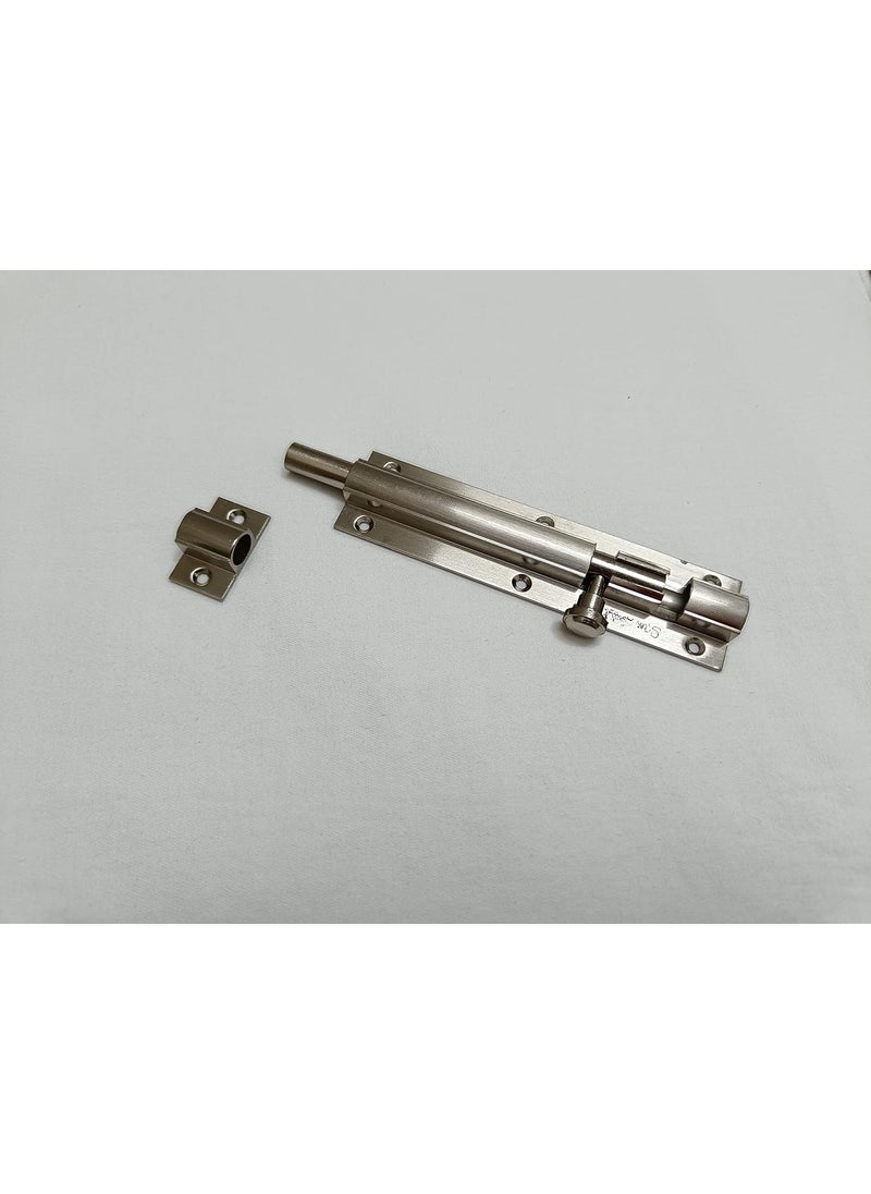 Courtse Germany Courtse Germany Premium Tower Bolts 4 6 8 Long Aluminium Body SS Finish Model Sam Gouti 6 Inch Aluminium 1pc  - Image 1