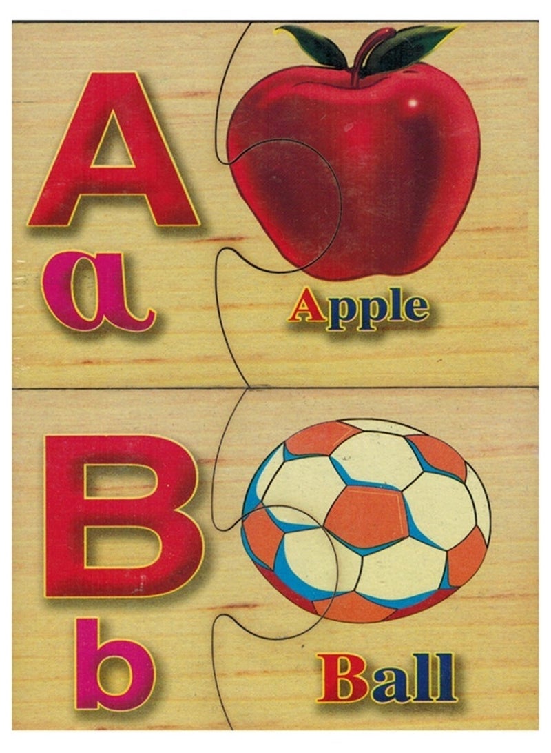 Wooden Educational Cards For Letters In The English Language - Image 1