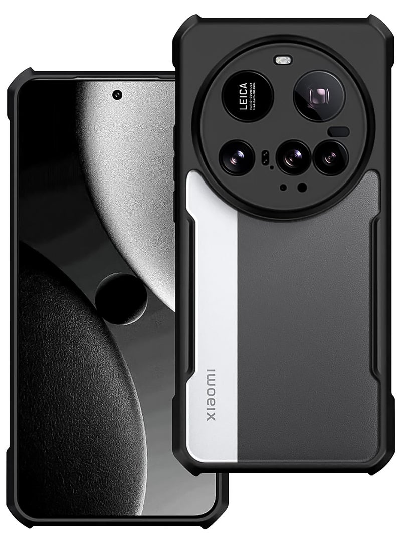 For Xiaomi 15 Ultra Case, Camera Lens Protection Back Cover, TPU+PC Shockproof Bumper Mobile Phone Case, Anti-Yellowing Slim Fit Protective Casing - Image 1