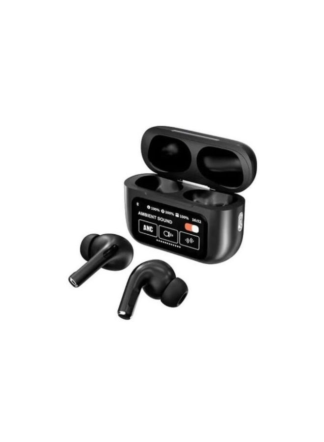 EarBuds A20 Pro2 Wireless Charging Bag, Active Noise Cancellation -Type C Charging Cable - Black - Image 2