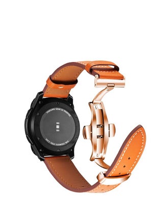 Brown Rose Gold Buckle