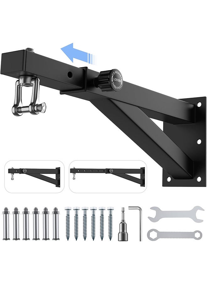 Max Strength Wall Mounted Heavy Bag Hanger – Adjustable Punching Bag Bracket  - Image 2