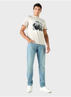 SP Characters Printed Crew Neck T-Shirt  - Image 4
