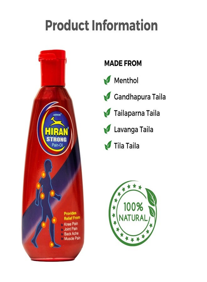 aswini Hiran Pain Relief Oil - Get Relief from Knee, Back & Joint Pains - Image 3