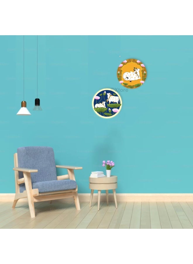 Xtore Decorative Wall Art MDF Wooden Wall Hanger for Living Room | Bedroom | Office | Kitchen | Home Decor - (XT129) - Image 2