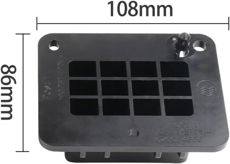 QASULER Rubber Jack Stand Pad for Maserati - Image 2