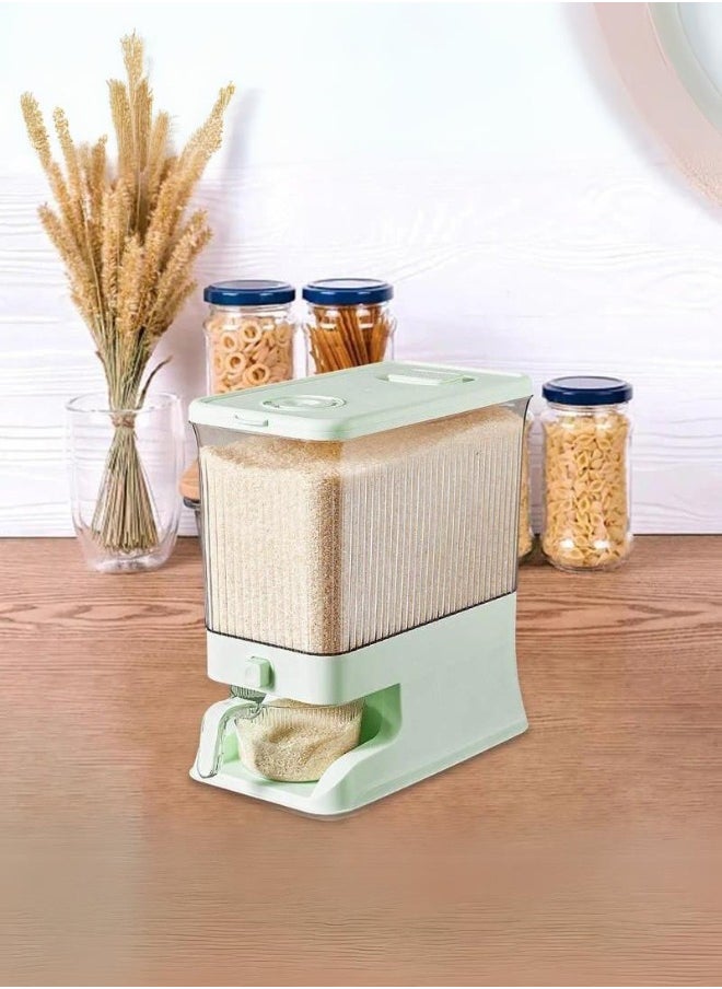 Transparent Rice Dispenser Large Grain Container Storage Home Cereal Dispenser Moisture-Proof Kitchen Soybean Corn, Light Green - pzsku/ZB35566937567C38A7451Z/45/_/1724099669/1f0d8c7e-37b4-4ab0-8717-b4bf73f6c528