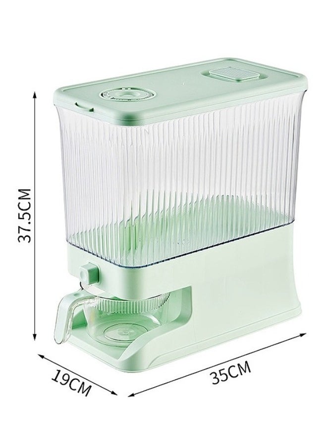 Transparent Rice Dispenser Large Grain Container Storage Home Cereal Dispenser Moisture-Proof Kitchen Soybean Corn, Light Green - pzsku/ZB35566937567C38A7451Z/45/_/1724099670/244d640b-9f5a-468a-8d26-a38cb1bceda6