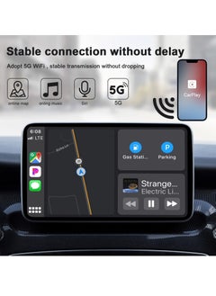 Generic Wireless CarPlay Adapter for iPhone, Carplay Dongle Converts Factory Cars Wired to Wireless, Bluetooth Adapter, 5Ghz WiFi Auto-Connect Online Update, Support iOS 13+, Black  - Image 3