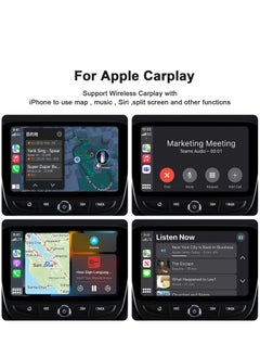 Generic Wireless CarPlay Adapter for iPhone, Carplay Dongle Converts Factory Cars Wired to Wireless, Bluetooth Adapter, 5Ghz WiFi Auto-Connect Online Update, Support iOS 13+, Black  - Image 5