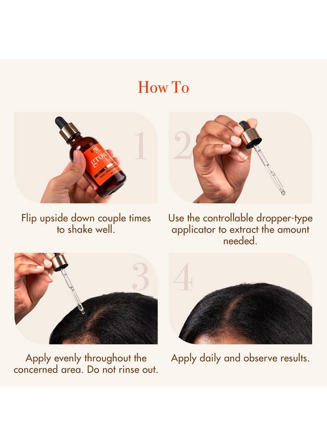 Red by Kiss Hair Growth Scalp Ampoule Growth Md Scalp Strengthening 10X Biotin And Rosemary Oil Infused, Made With 100% Natural Ingredients, Usda Certified Organic Oils, Non-Gmo - Image 3