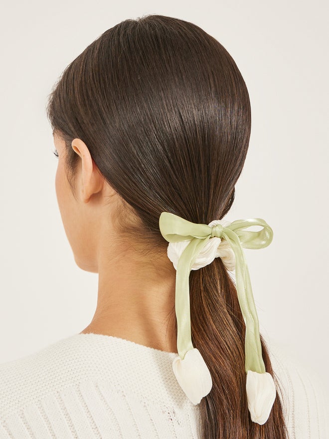 Styli Styli Pack of 2 - Long Drop Scrunchie  - Image 1