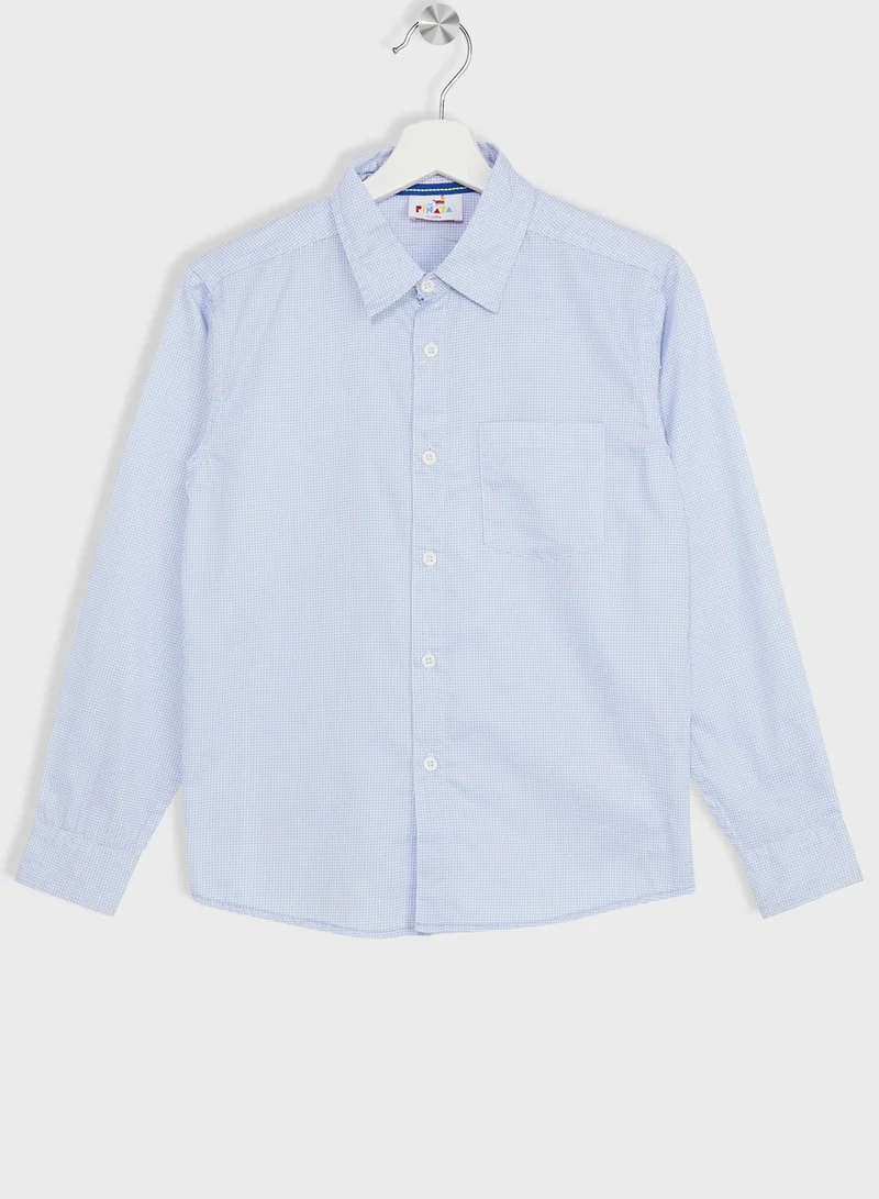 Pinata Boys All Over Printed Shirt With Pocket