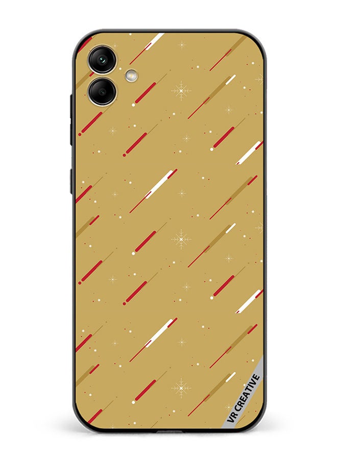 Protective Case Cover For Samsung Galaxy A04 Mix Pattern Design Multicolour