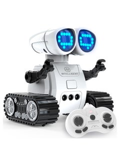 General Robot Toys for Kids Rechargeable Walkie Talkie Remote Control Toy for Boys Girls with Gesture Sensing Dance Move Music LED Eye Gift for Birthdays  - Image 1