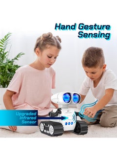 General Robot Toys for Kids Rechargeable Walkie Talkie Remote Control Toy for Boys Girls with Gesture Sensing Dance Move Music LED Eye Gift for Birthdays  - Image 3